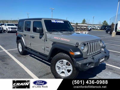 2019 Jeep Wrangler Unlimited Sport S