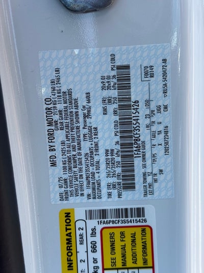 2025 Ford Mustang GT Premium