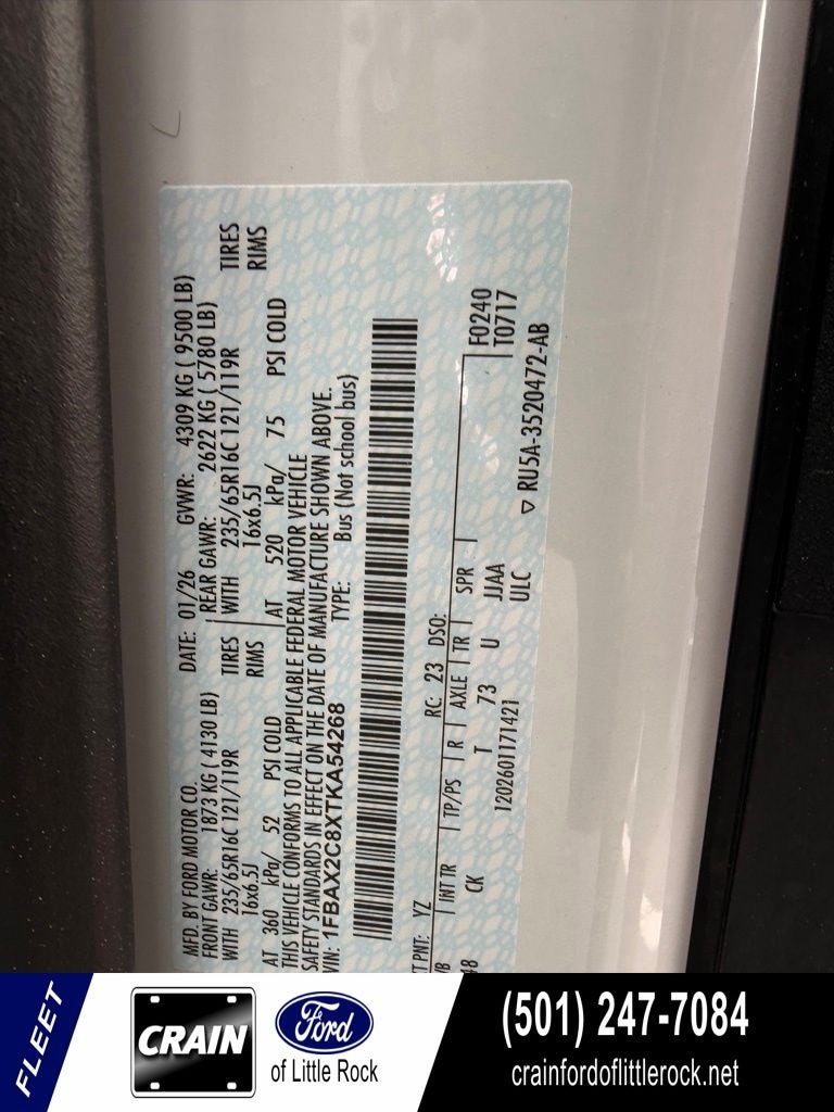 2026 Ford Transit-350 XLT