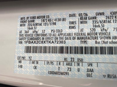 2026 Ford Transit-350 XLT