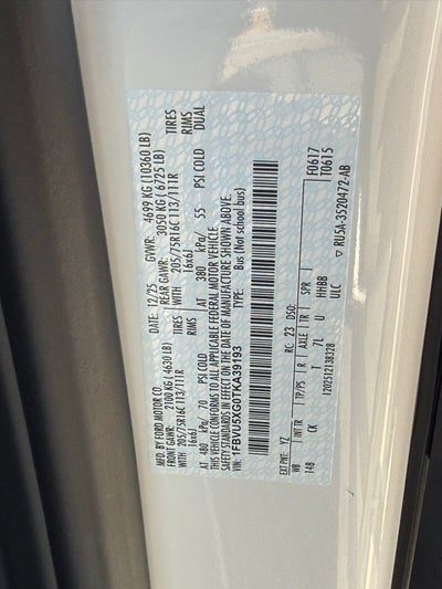 2026 Ford Transit-350 XLT