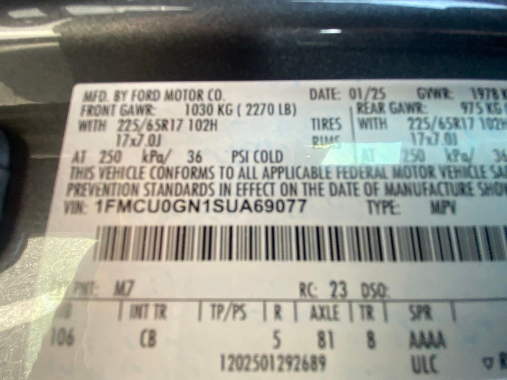 2025 Ford Escape Active