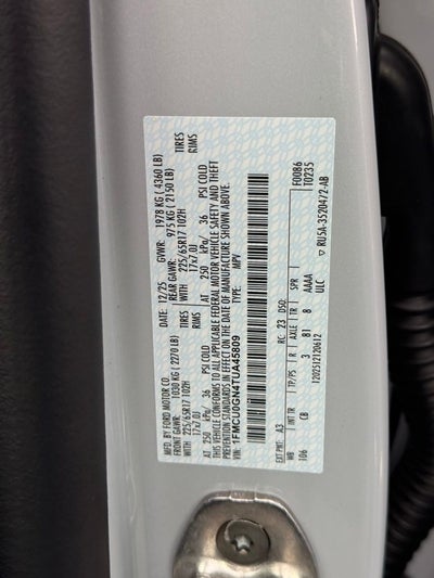 2026 Ford Escape Active