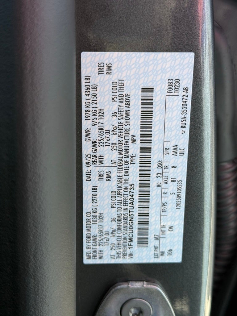 2026 Ford Escape Active