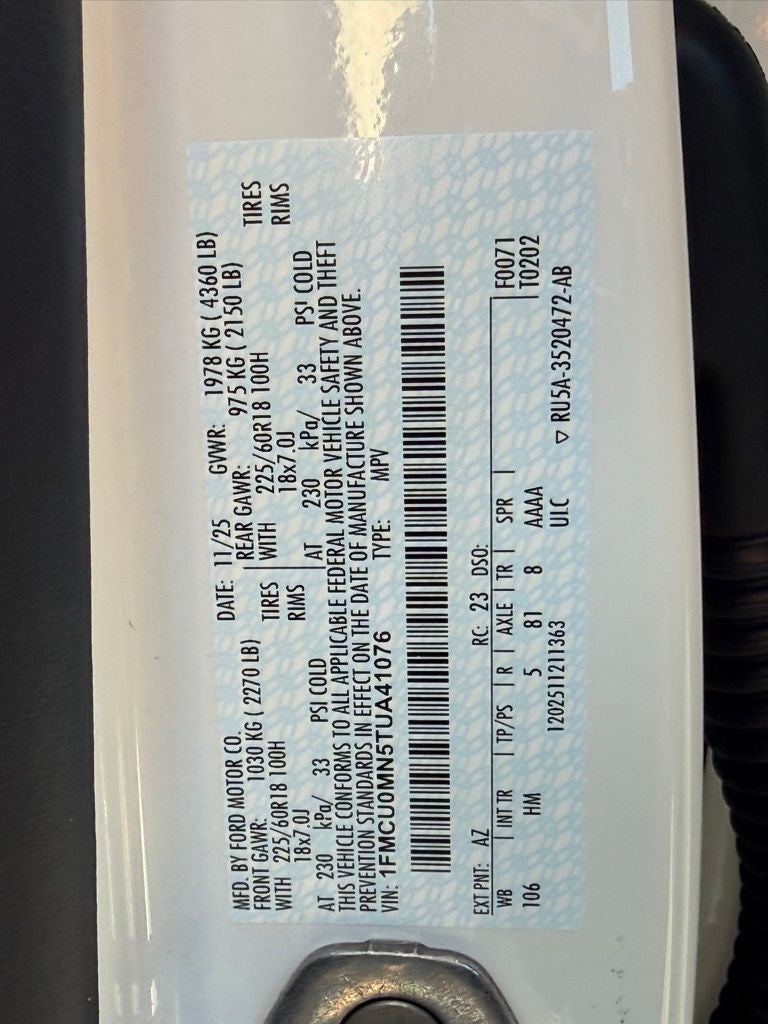 2026 Ford Escape ST-Line