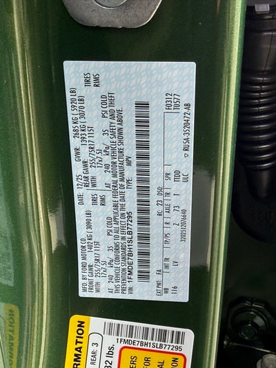 2025 Ford Bronco Big Bend