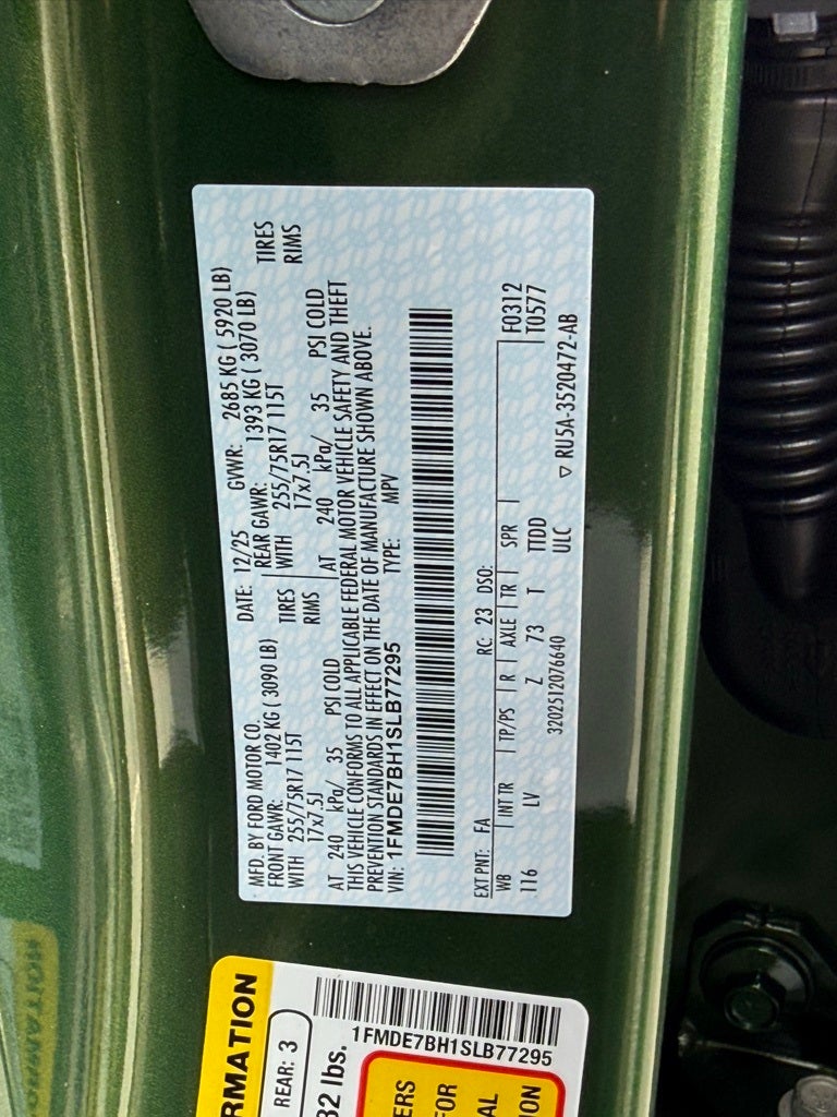 2025 Ford Bronco Big Bend