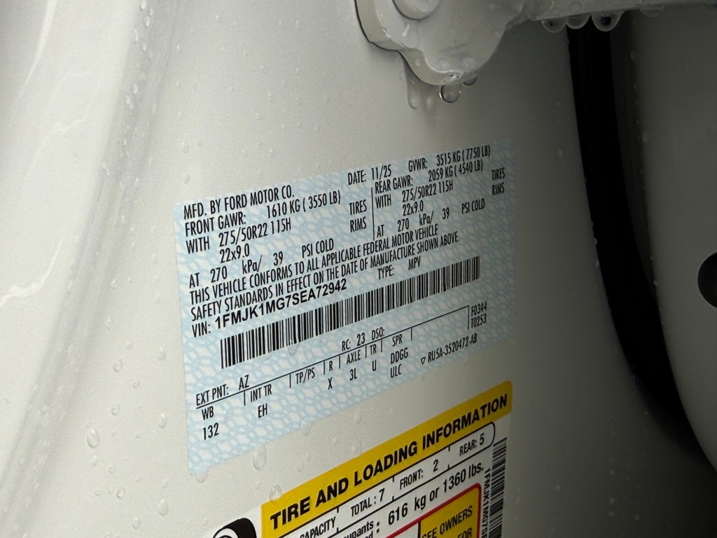 2025 Ford Expedition Max Platinum