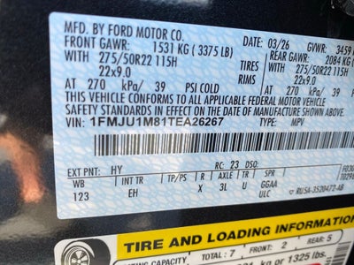 2026 Ford Expedition Platinum