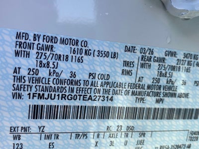 2026 Ford Expedition Tremor