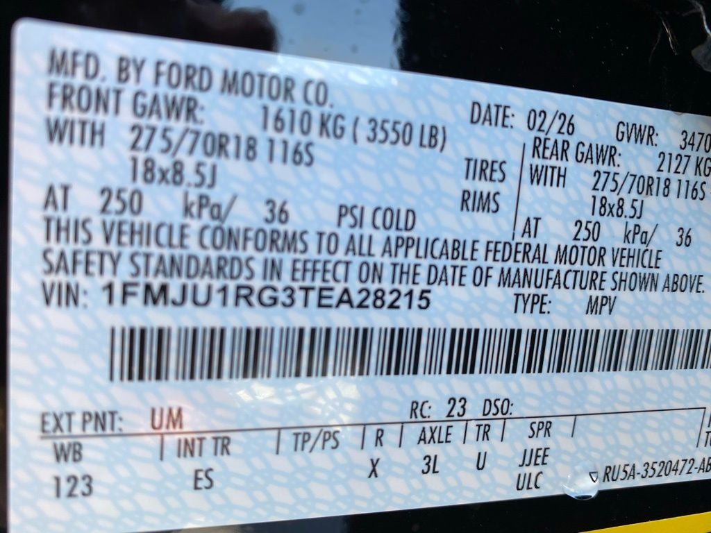 2026 Ford Expedition Tremor