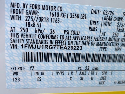 2026 Ford Expedition Tremor