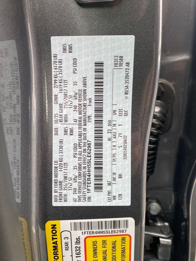 2025 Ford Ranger XLT