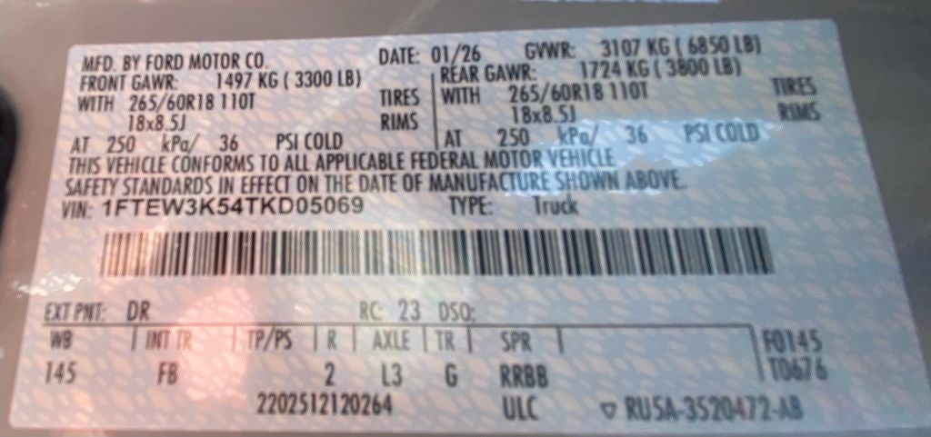 2026 Ford F-150 XLT