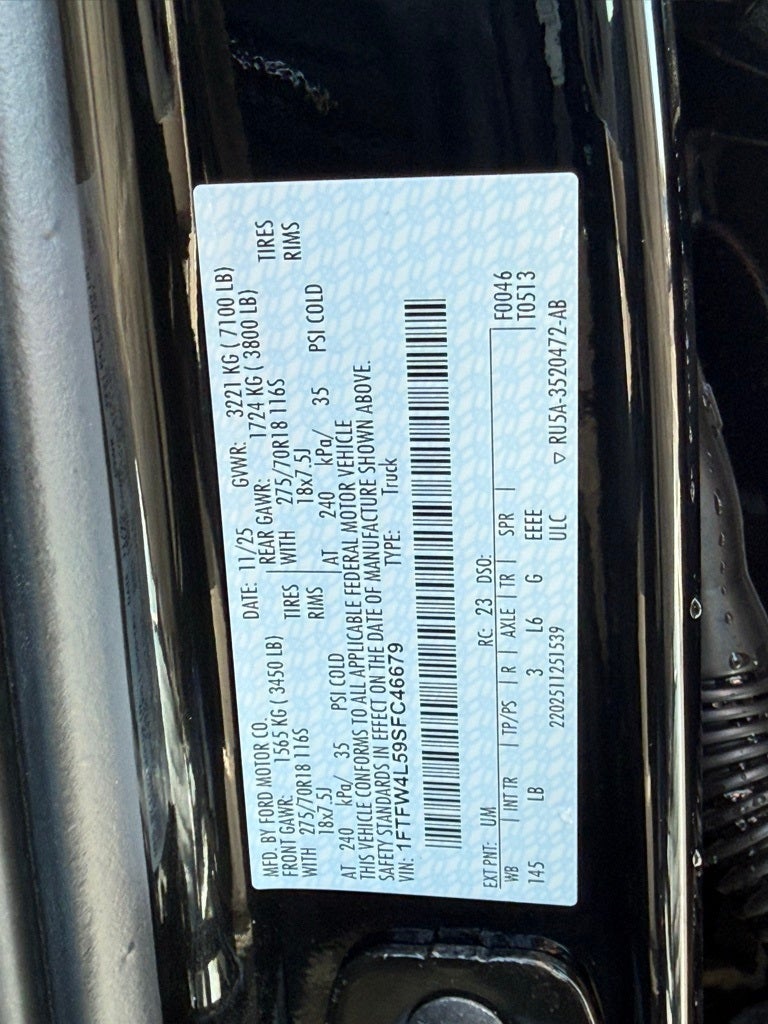 2025 Ford F-150 Tremor