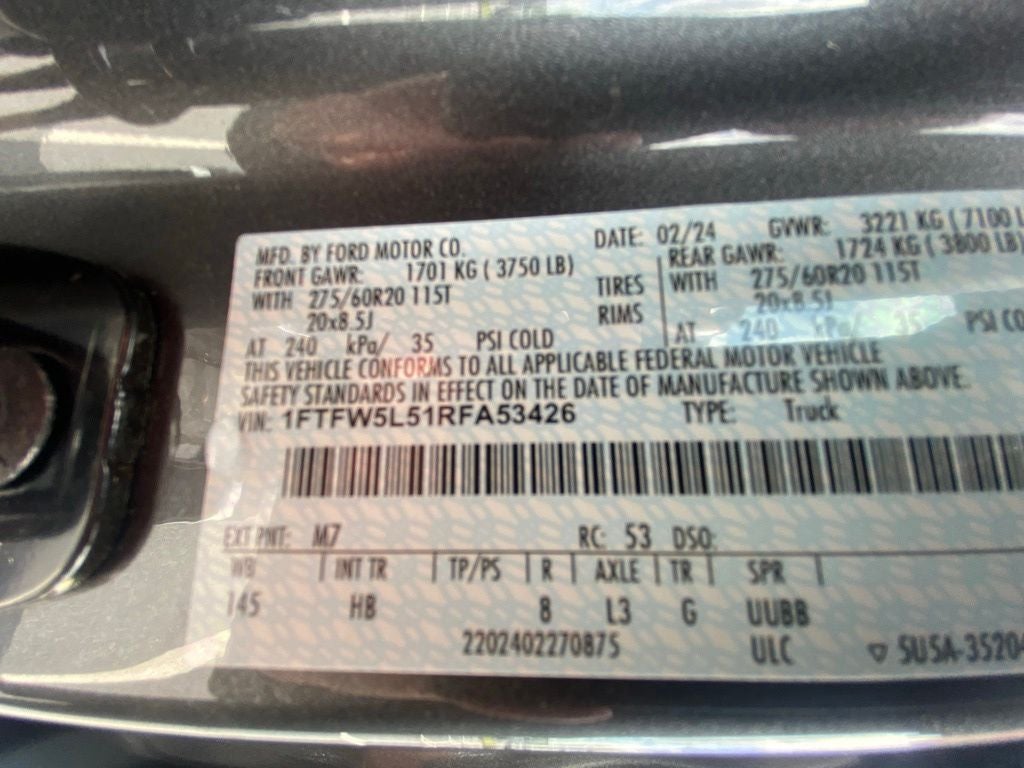 2024 Ford F-150 Lariat