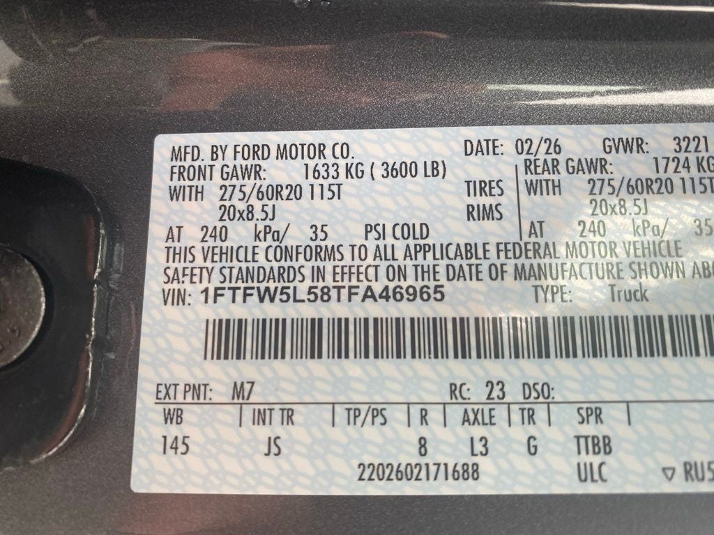 2026 Ford F-150 Lariat