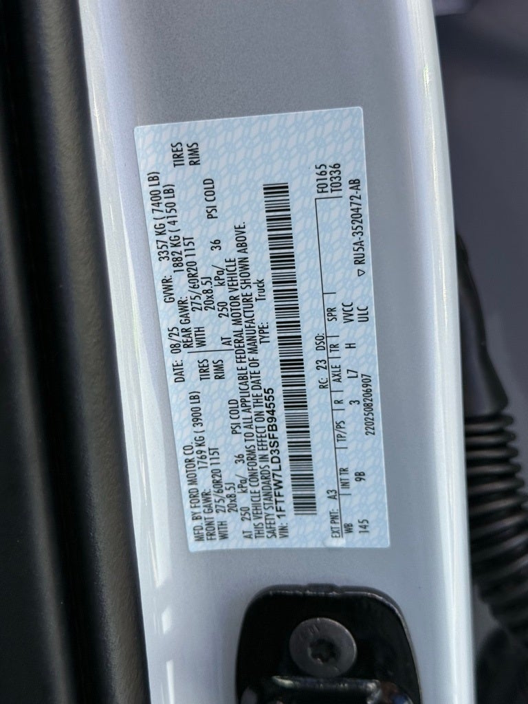 2025 Ford F-150 Platinum