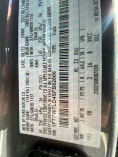 2025 Ford F-150 Platinum