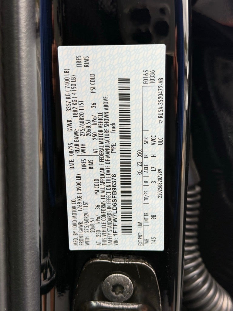 2025 Ford F-150 Platinum