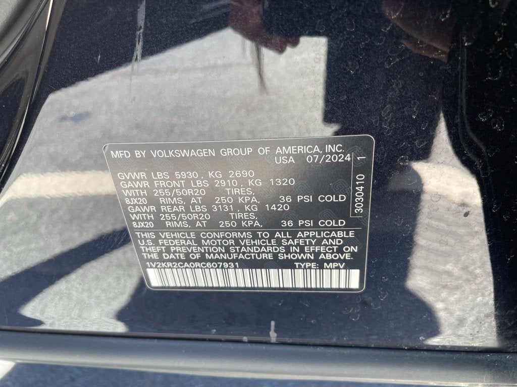 2024 Volkswagen Atlas 2.0T SE w/Technology