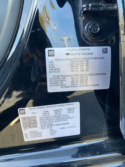 2022 Chevrolet Silverado 2500HD High Country