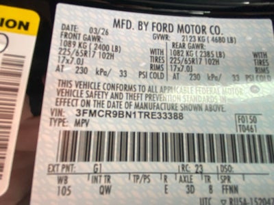 2026 Ford Bronco Sport Big Bend