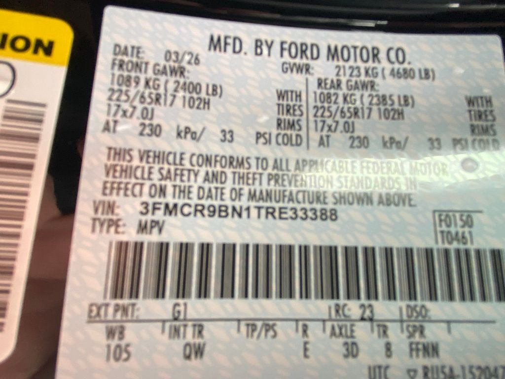 2026 Ford Bronco Sport Big Bend