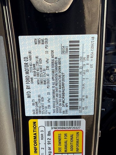 2025 Ford Bronco Sport Big Bend