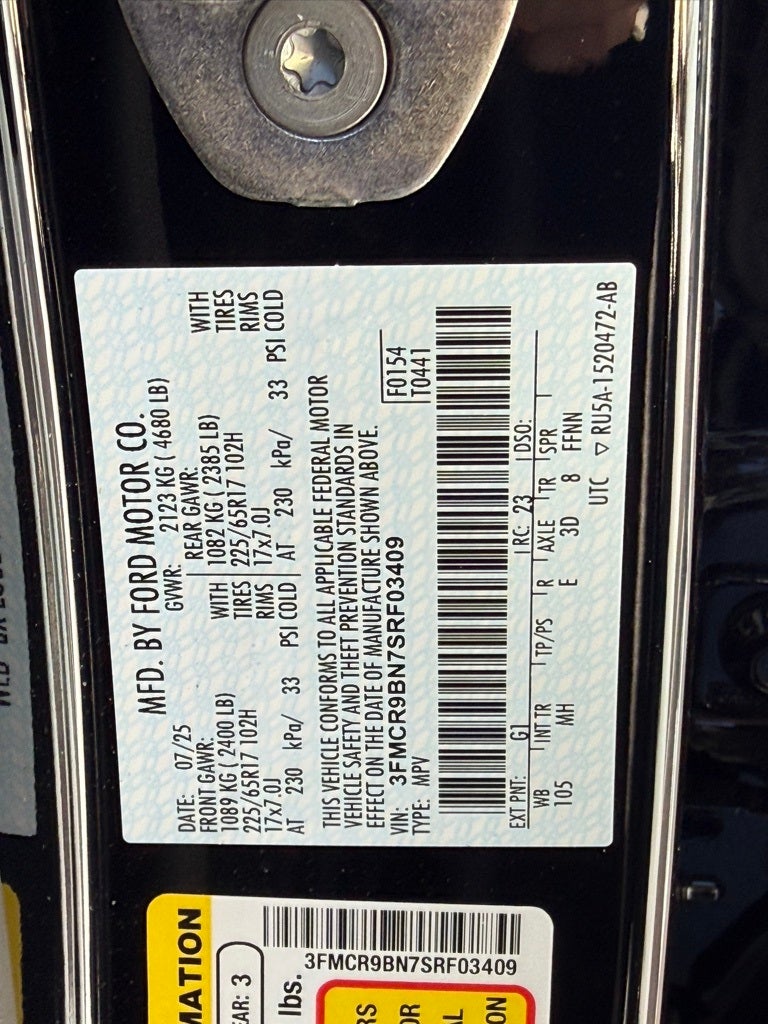 2025 Ford Bronco Sport Big Bend