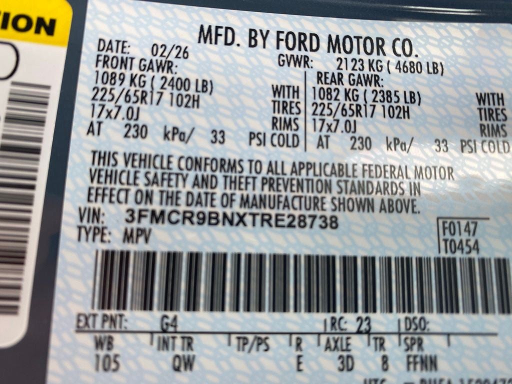 2026 Ford Bronco Sport Big Bend