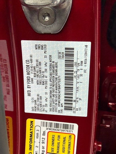 2025 Ford Bronco Sport Outer Banks