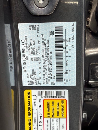 2025 Ford Bronco Sport Free Wheeling