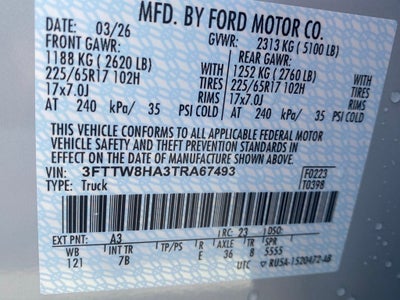 2026 Ford Maverick XLT