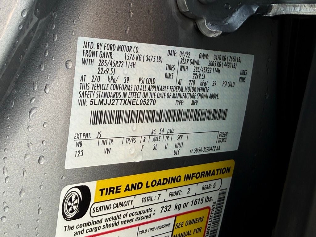 2022 Lincoln Navigator Black Label