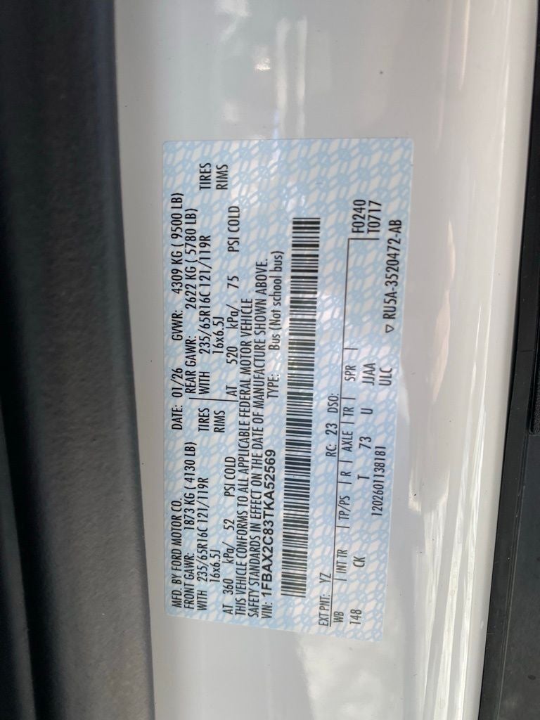 2026 Ford Transit-350 XLT