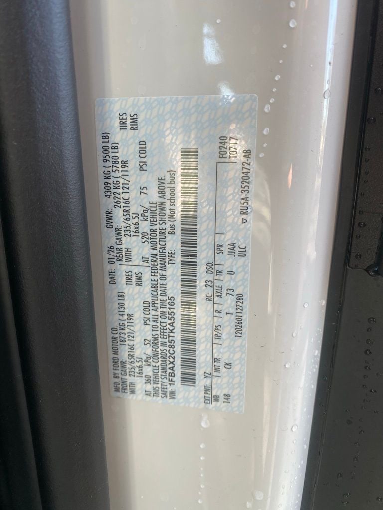 2026 Ford Transit-350 XLT