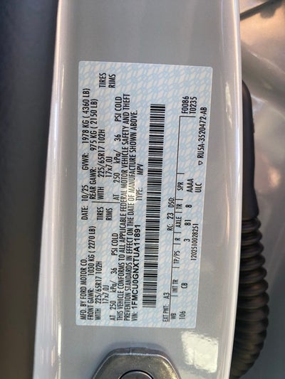 2026 Ford Escape Active