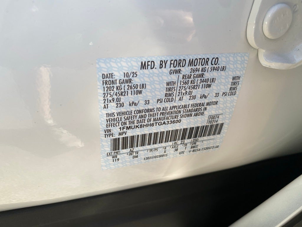 2026 Ford Explorer Platinum