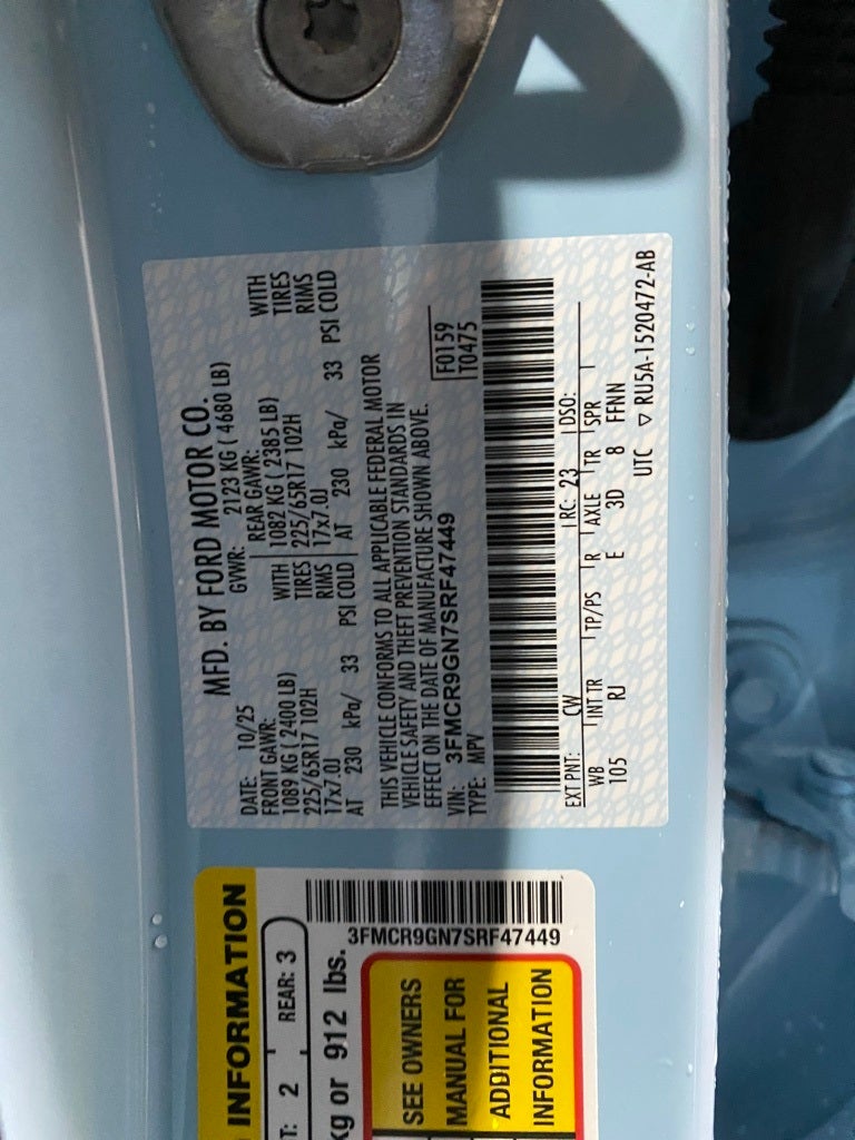 2025 Ford Bronco Sport Heritage