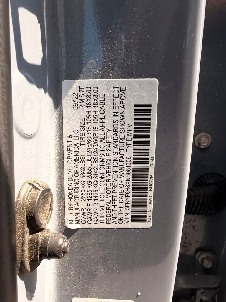 2022 Honda Pilot TrailSport