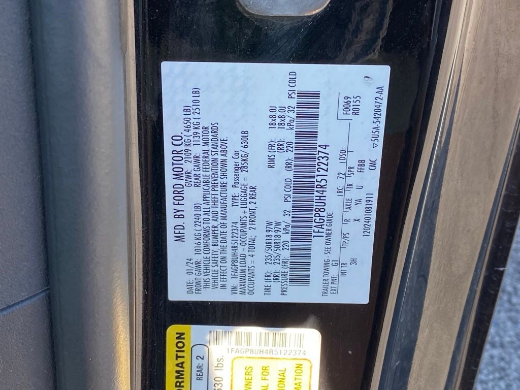 2024 Ford Mustang EcoBoost Premium