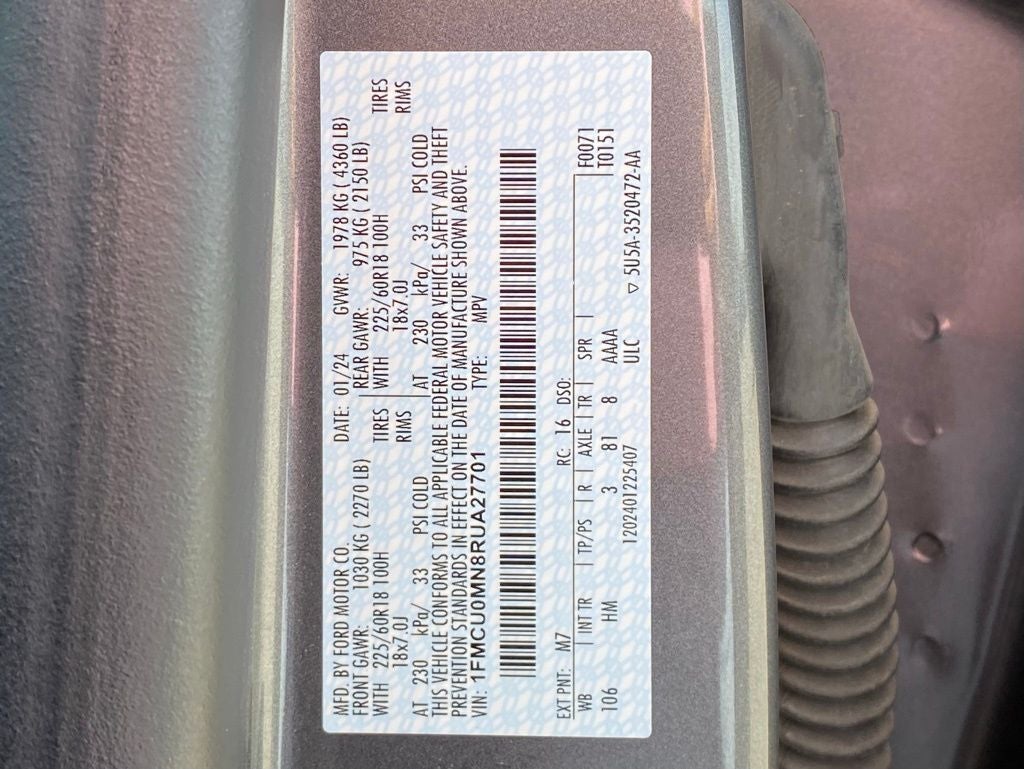 2024 Ford Escape ST-Line