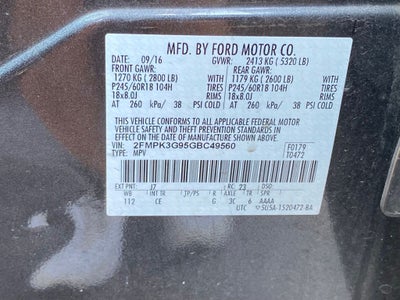 2016 Ford Edge SE