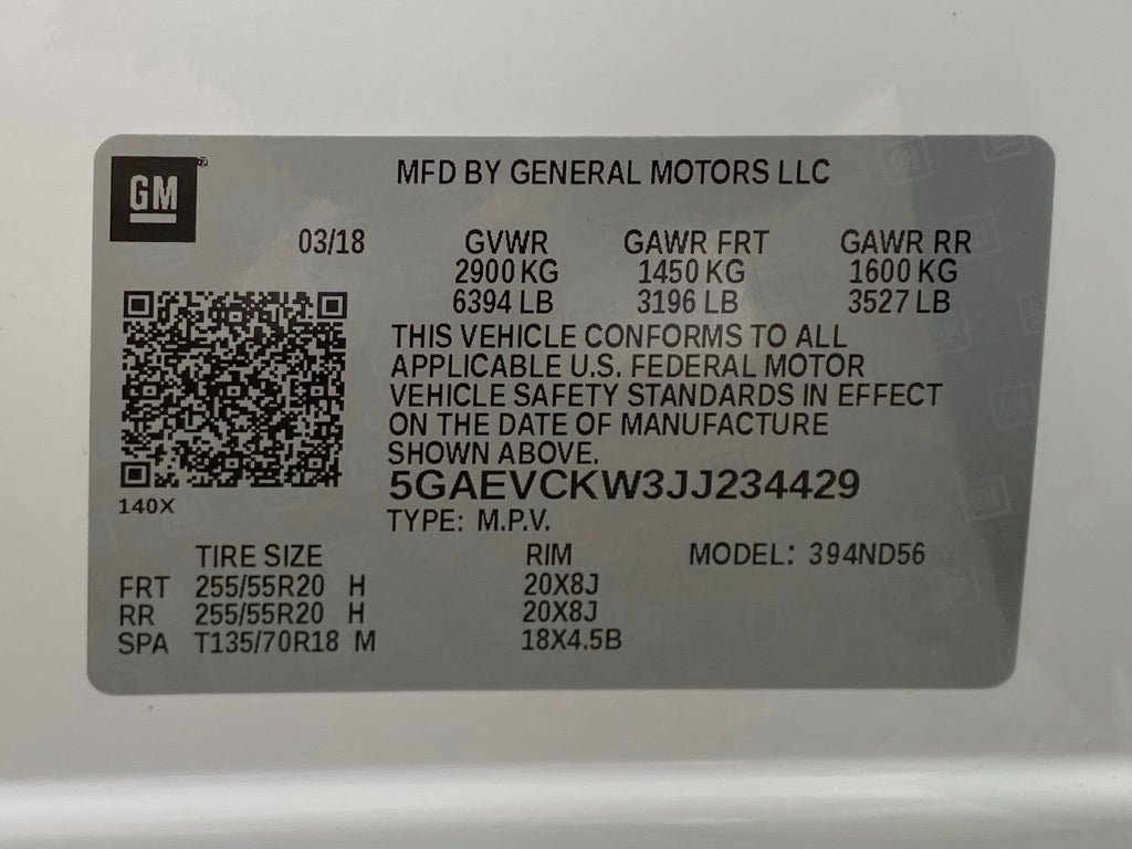 2018 Buick Enclave Avenir AWD CLEAN CARFAX