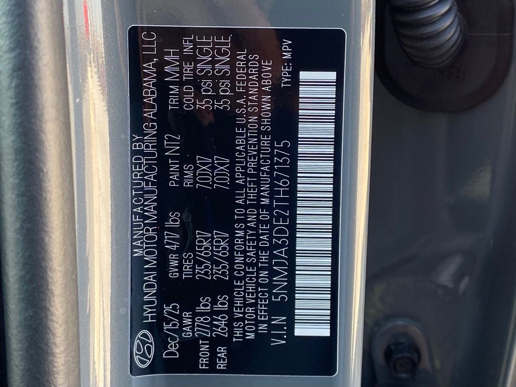 2026 Hyundai Tucson SE FWD