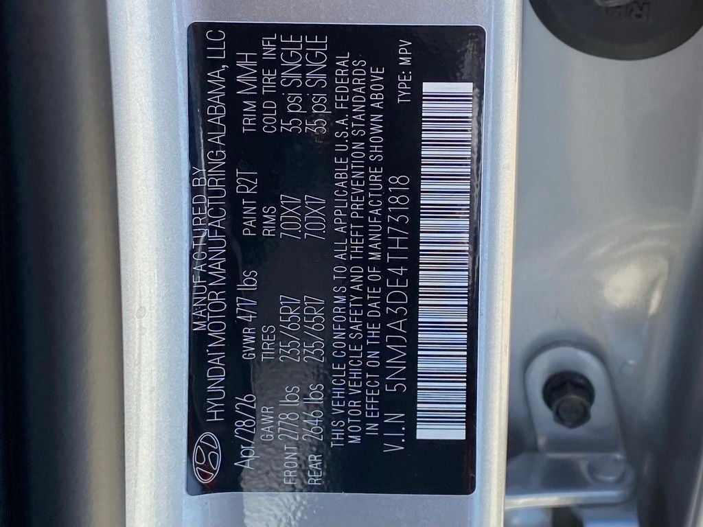 2026 Hyundai Tucson SE FWD