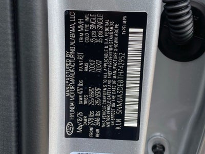 2026 Hyundai Tucson SE FWD