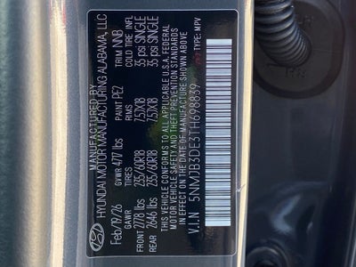 2026 Hyundai Tucson SEL FWD