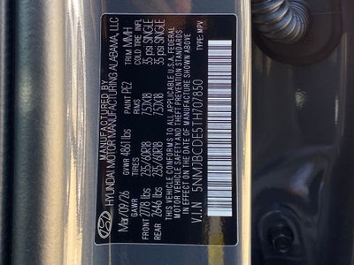 2026 Hyundai Tucson SEL AWD